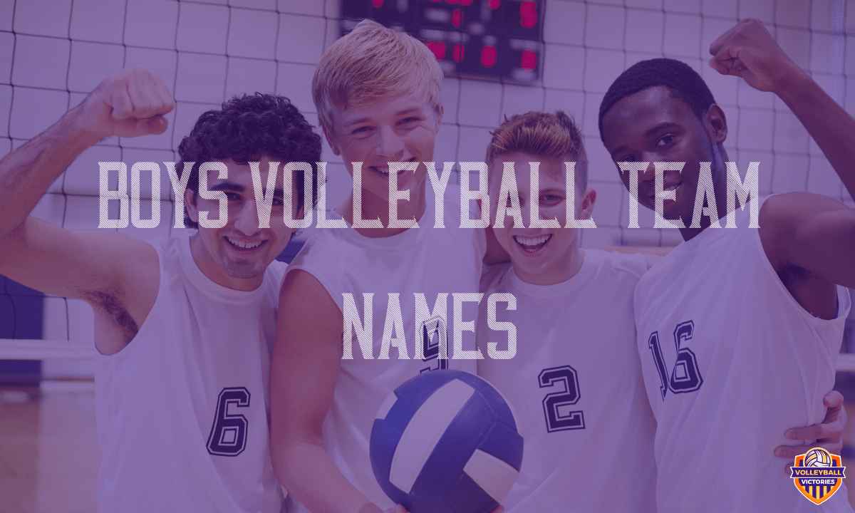 Boys Volleyball Team Names