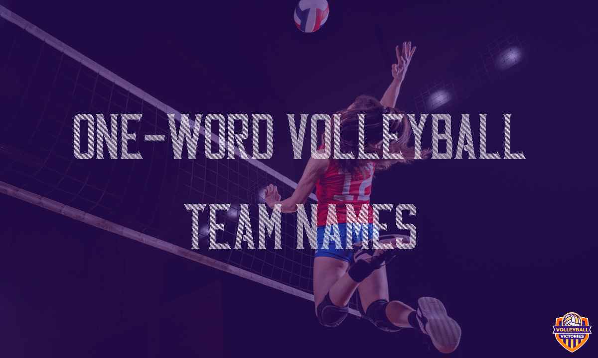 One-Word Volleyball Team Names