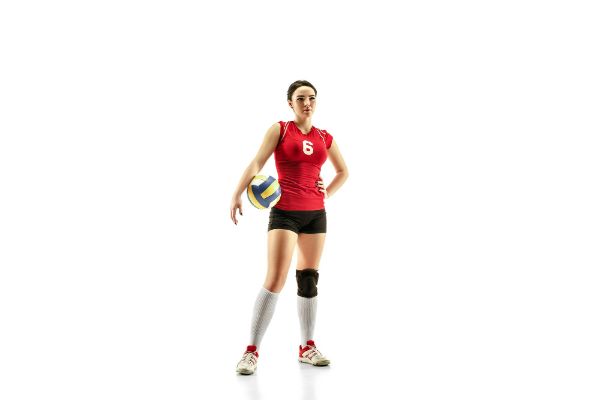 A Woman Volleyball Player